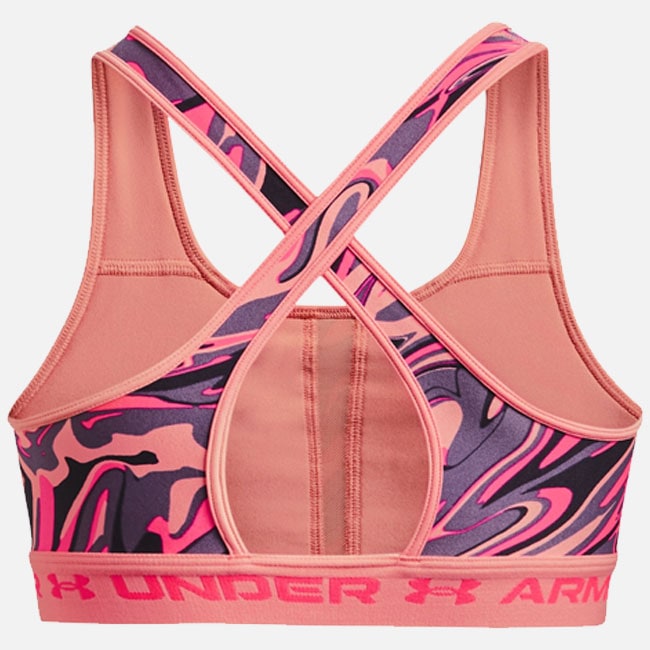 【関税込み】AMIRI ピンク MA シームレス スポーツブラ 在庫一掃セール UNDER ARMOUR アンダーアーマー クロスバック