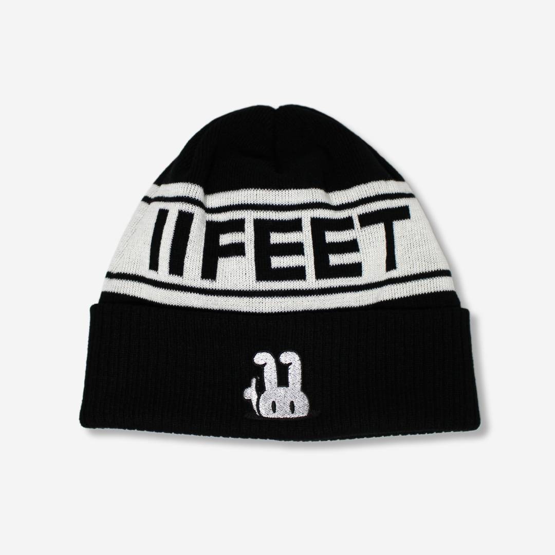 ニットキャップ ブラック