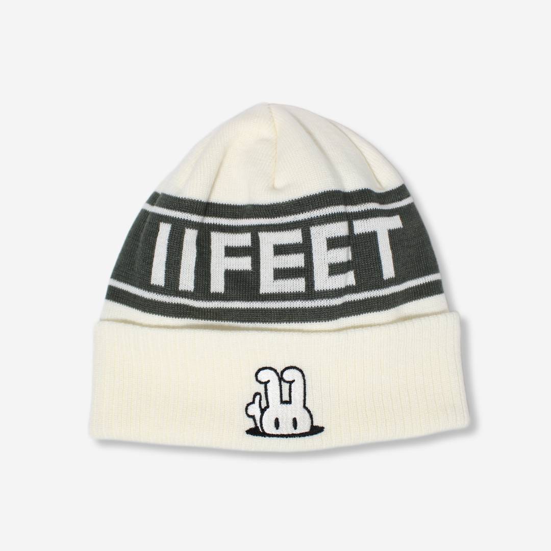 ニットキャップ ホワイト