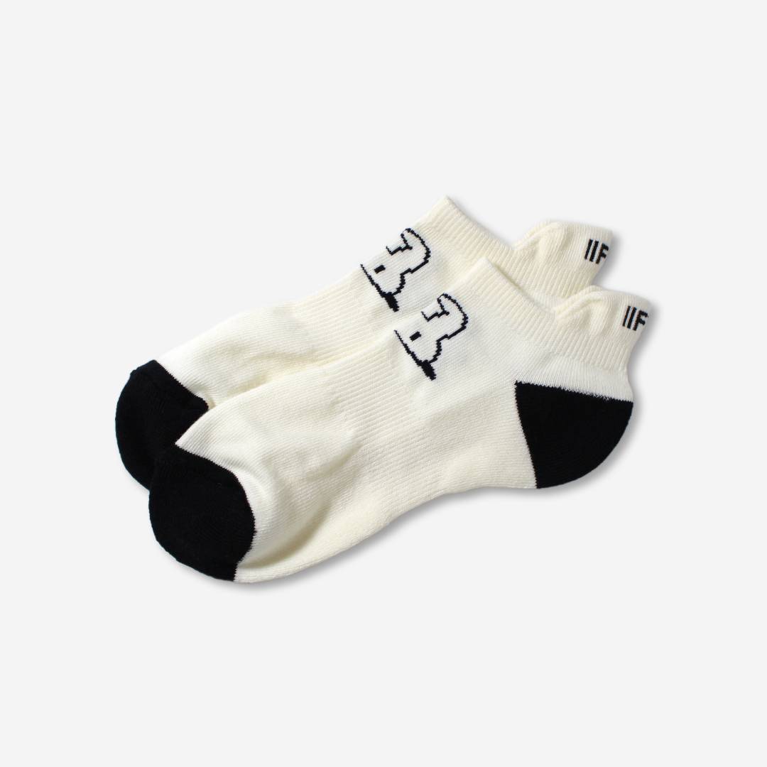 メンズ ショートソックス ブラック