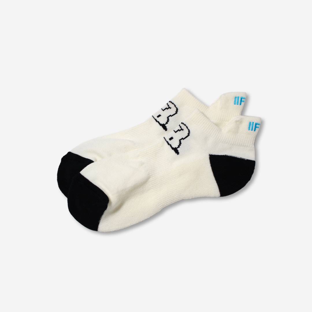 メンズ ショートソックス ブルー