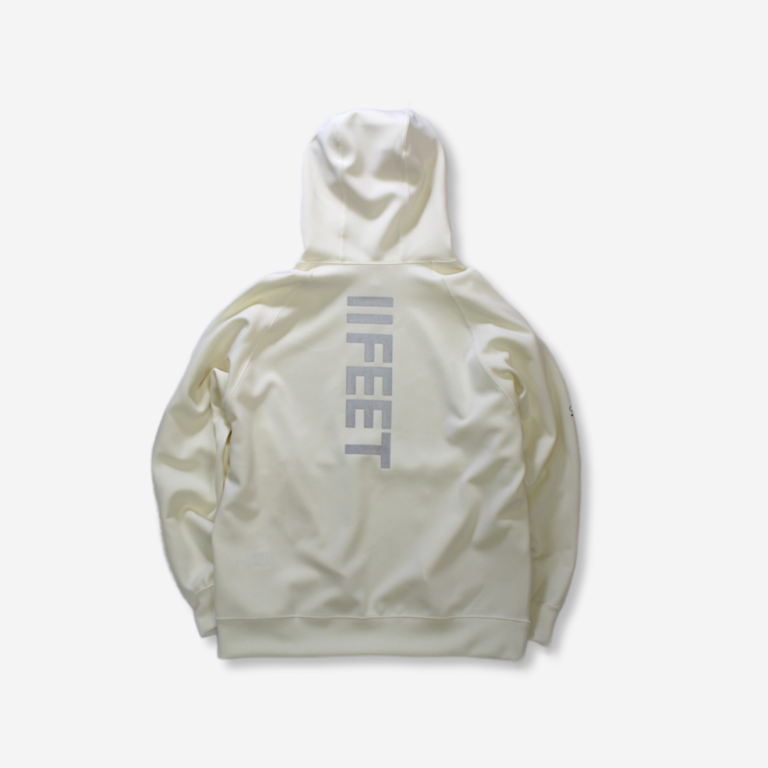 ユニセックス　フーディー　ホワイト