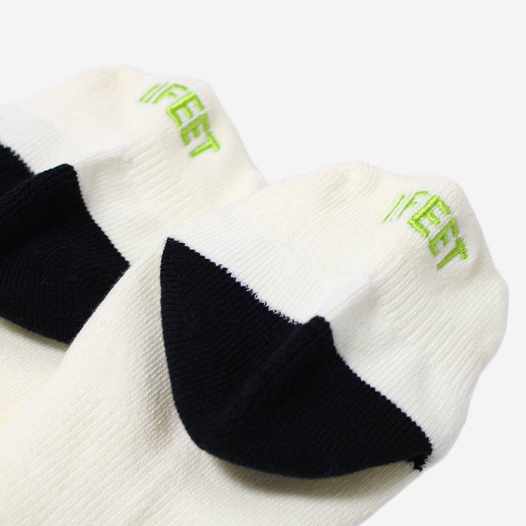 メンズ　ショートソックス　ライム