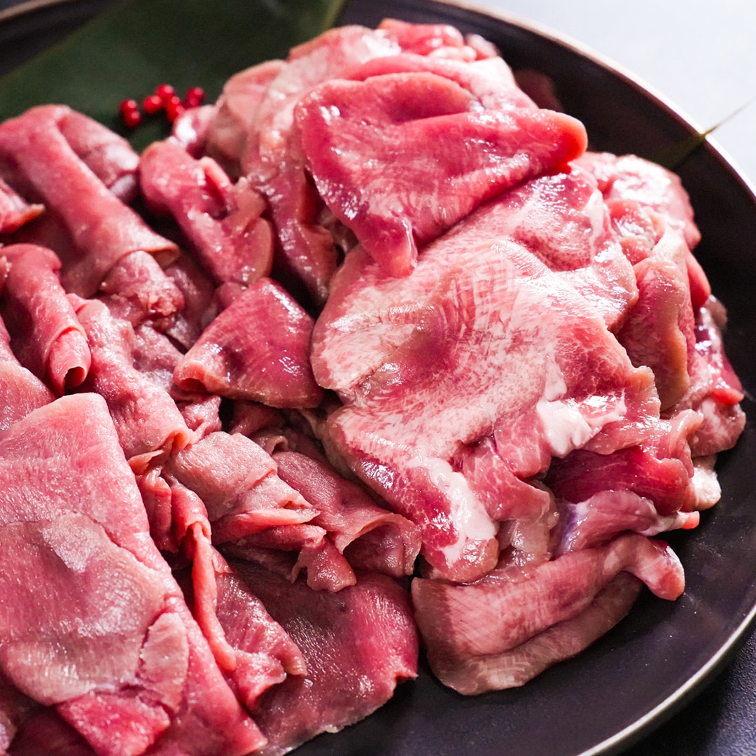 はらからの逸品 コリコリタン先スライスと秘伝の塩仕込みスライス 1kgセット【送料込み】※沖縄・離島を除く