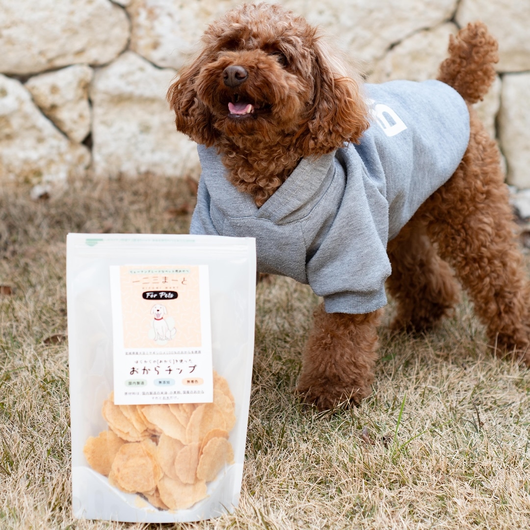 【一二三まーと for Pets】セット販売 / はらからのおからを使った おからチップ 選べるサイズ＆パック数（30gパック / 60gパック）??