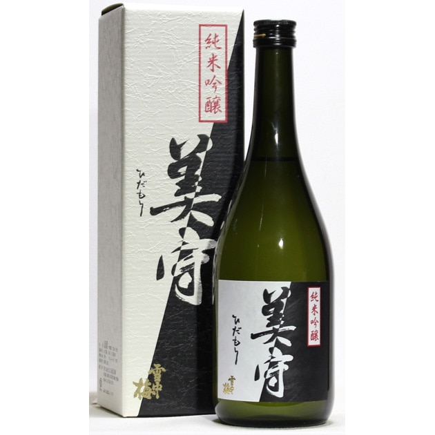 雪中梅　純米吟醸『美守』-ひだもり- 720ml【化粧箱入】
