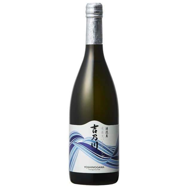 吉乃川 渓流美-けいりゅうび- 純米スパークリング 720ml［発泡性 純米酒］（日本酒スパークリング）≪リニューアル新発売≫ 【予約】