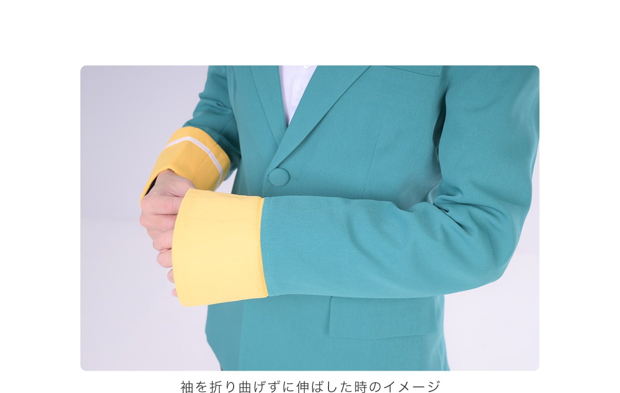 折袖タイプ◆オリジナルブレザー 男装・男性用【ブルー系】《受注生産》