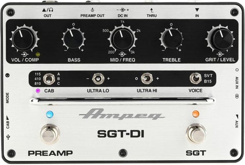 Ampeg / SGT-DI Bass Preamp Pedal/DI ベースプリアンプ アンペグ