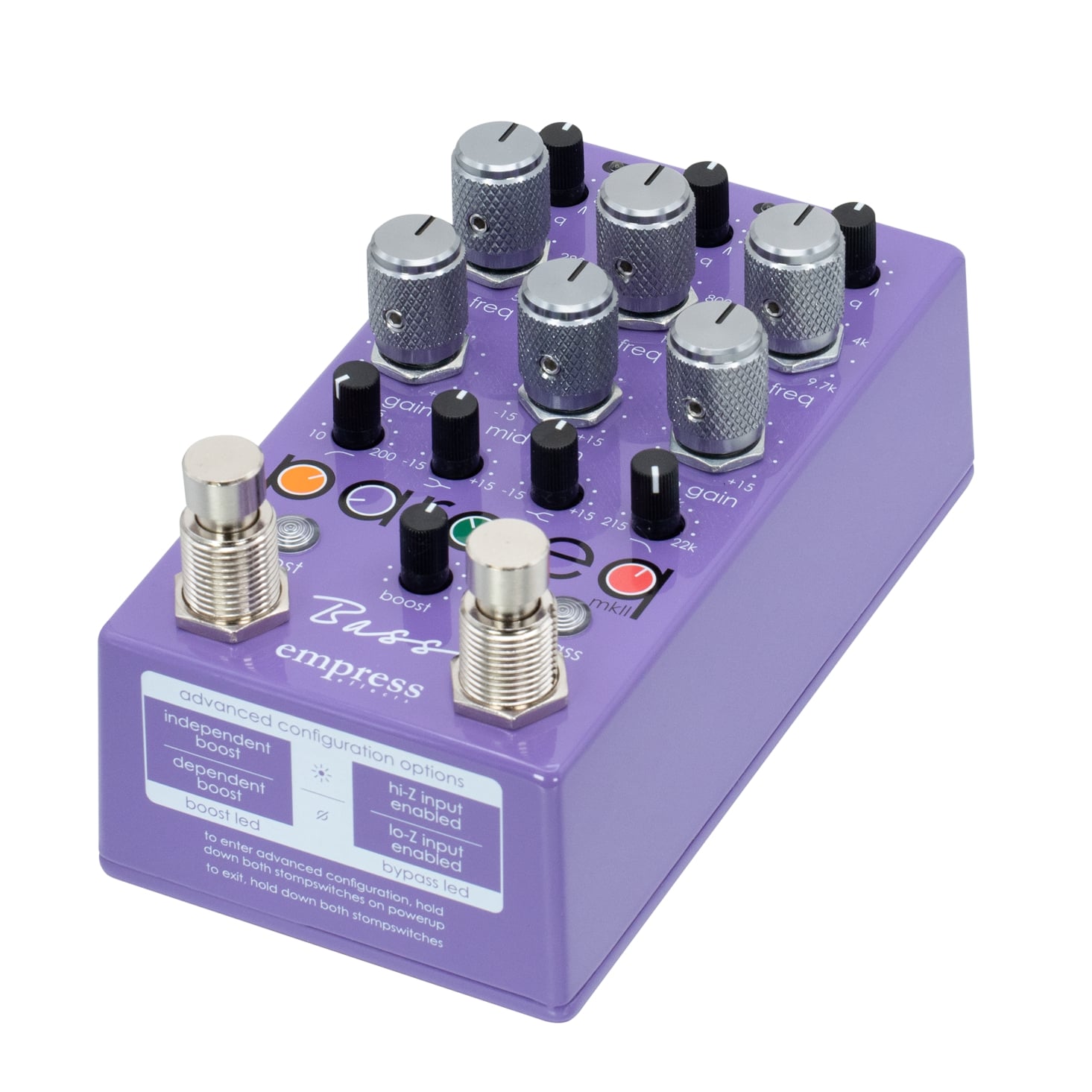 Empress Effects / Bass ParaEQ EQ w/ Boost for Bass ベース用