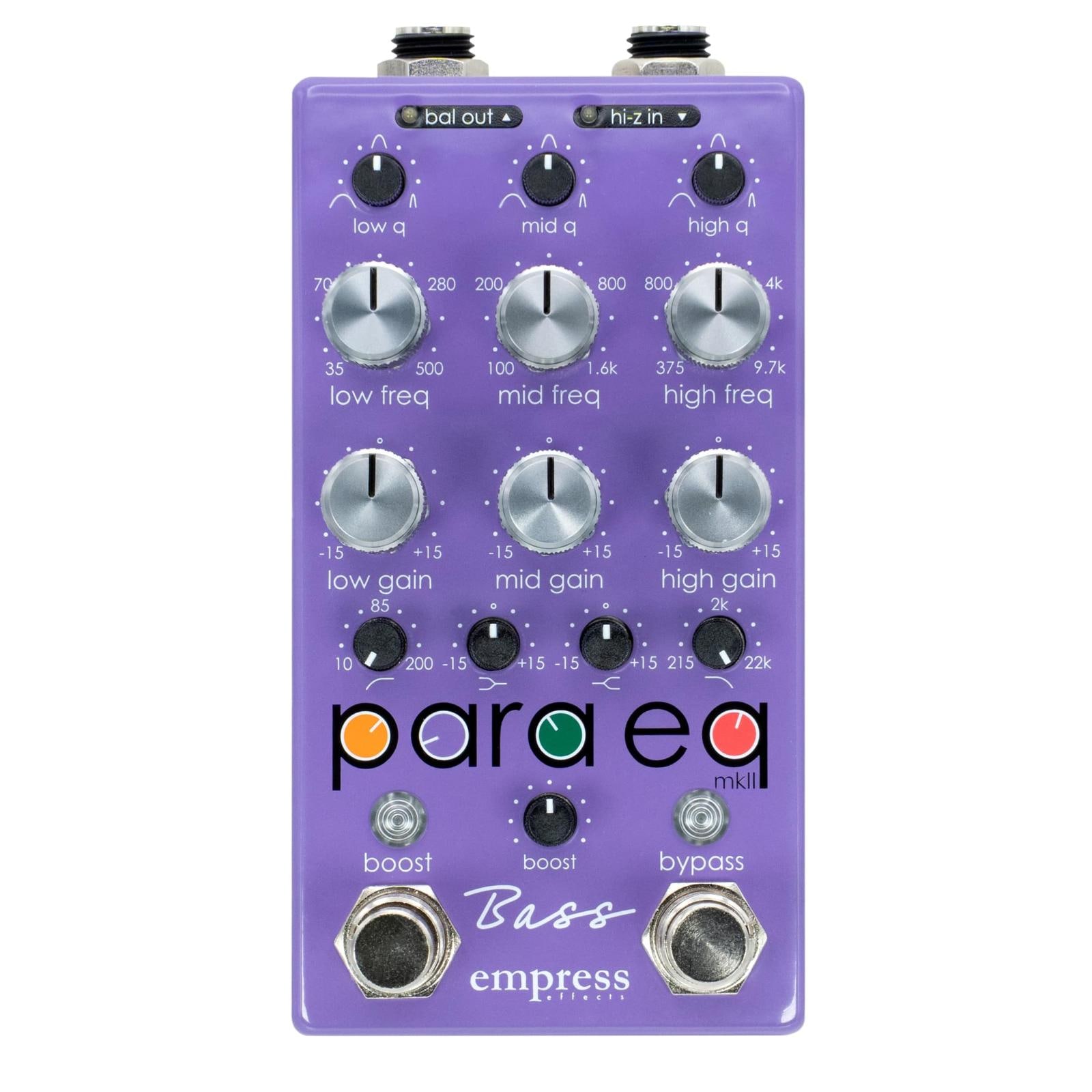 Empress Effects / Bass ParaEQ EQ w/ Boost for Bass ベース用