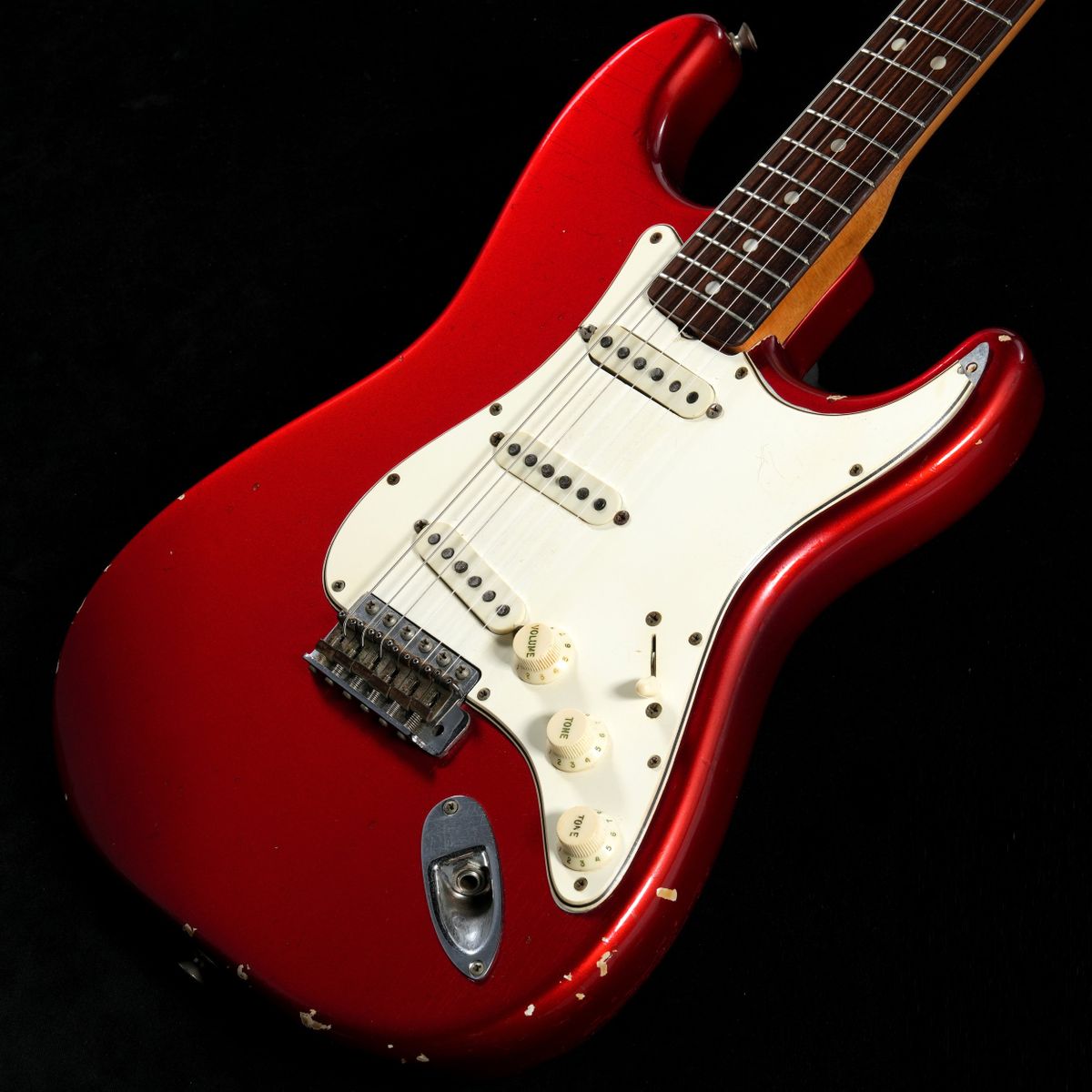 Vintage】Fender / 1965 Stratocaster Candy Apple Red【渋谷店】《高