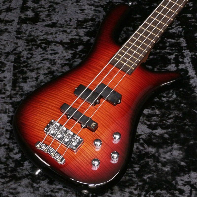 (限定値下げ！)Warwick streamer LX sunburst 中古】WARWICK / Streamer LX 4st Bolt-On Flame Maple AAA Body