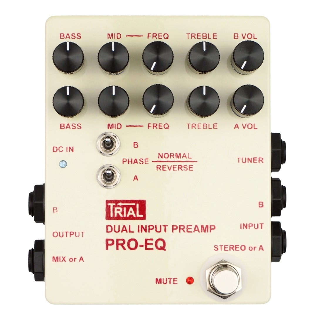 TRIAL / DUAL INPUT PREAMP PRO-EQ ミキサープリアンプ トライアル