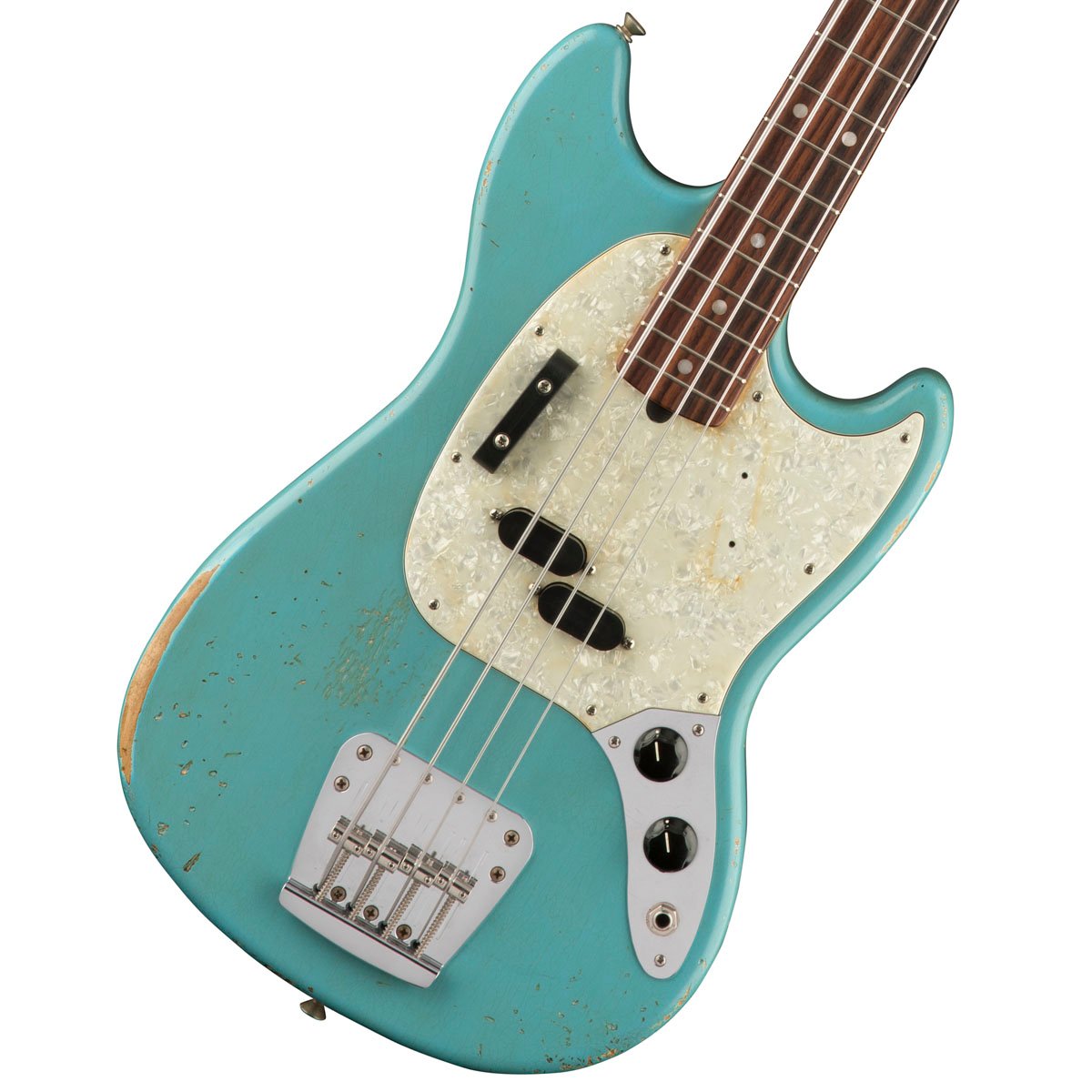 Fender / JMJ Road Worn Mustang Bass Daphne Blue Rosewood | その他