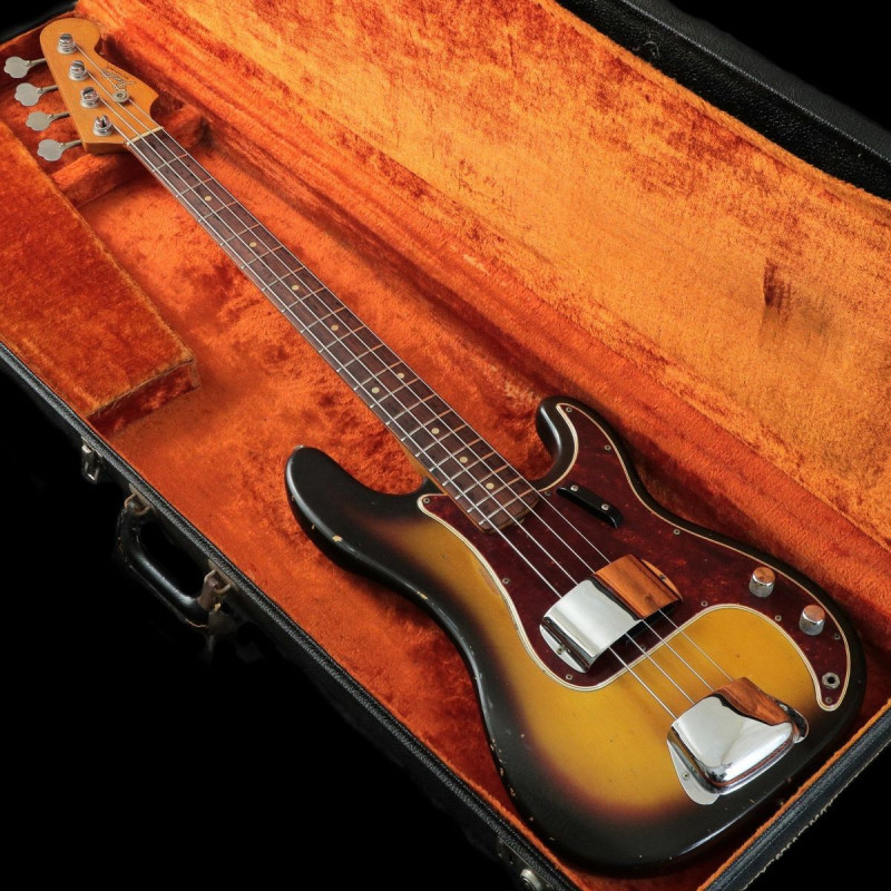 【中古】FENDER USA / Precision Bass 3-Color Sunburst 1966-1967 【御茶ノ水本店】【7/24 値下げ！】【値下げ】