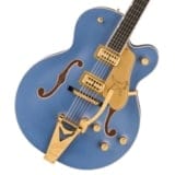 Gretsch / Falcon Hollow Body with String-Thru Bigsby and Gold Hardware Ebony Fingerboard Cerulean Smoke グレッチ[数量限定新品特価]