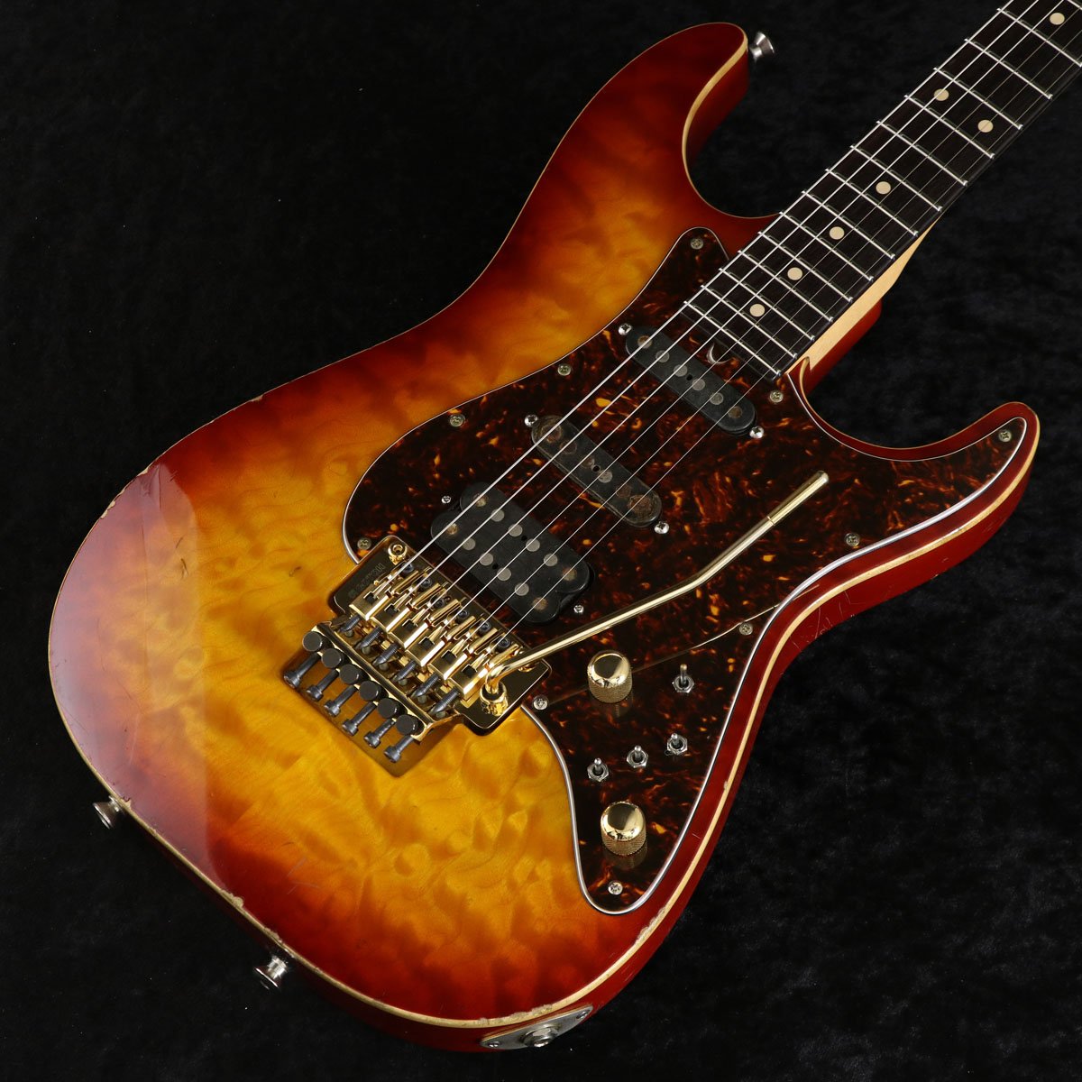 中古】Tom Anderson / Drop Top Classic Cherry Burst with Binding