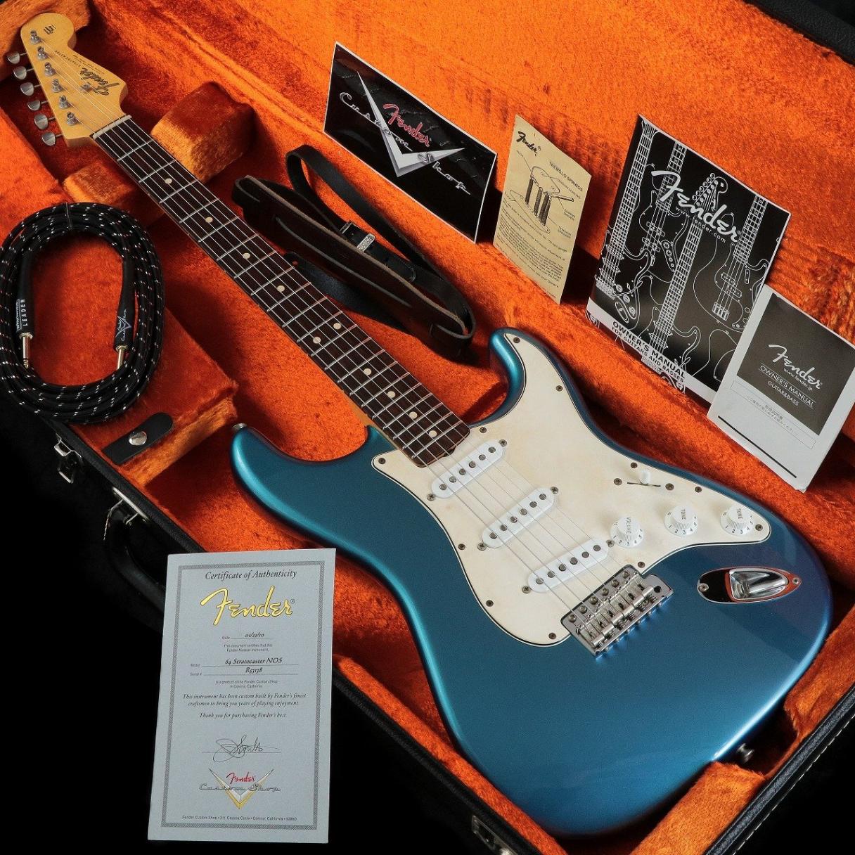中古】FENDER CUSTOM SHOP 1964 Strat NOS by Jason Smith Lake Placid