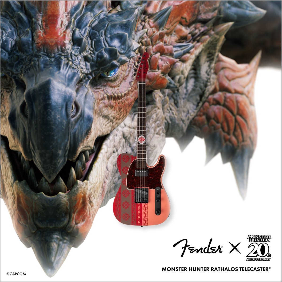 Fender / Monster Hunter Rathalos Telecaster Rosewood Fingerboard