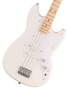 Squier by Fender / Sonic Bronco Bass Maple Fingerboard White