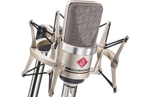 NEUMANN / TLM 102 studio set ラージダイアフラムマイク（カーディオイド、ニッケル色）EA4【国内正規品保証3年付き】
