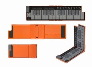 KORG コルグ / nanoKEY Fold LO (Lava Orange) FOLDABLE MIDI KEYBOARD