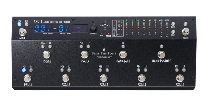 Free The Tone / ARC-4 Audio Routing Controller フリーザトーン