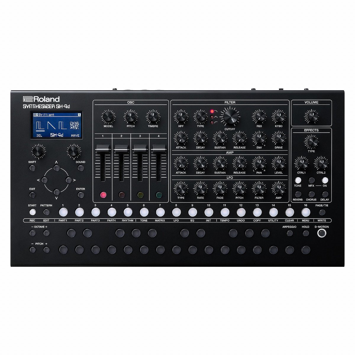 Roland ローランド / SH-4d デスクトップ・シンセサイザー