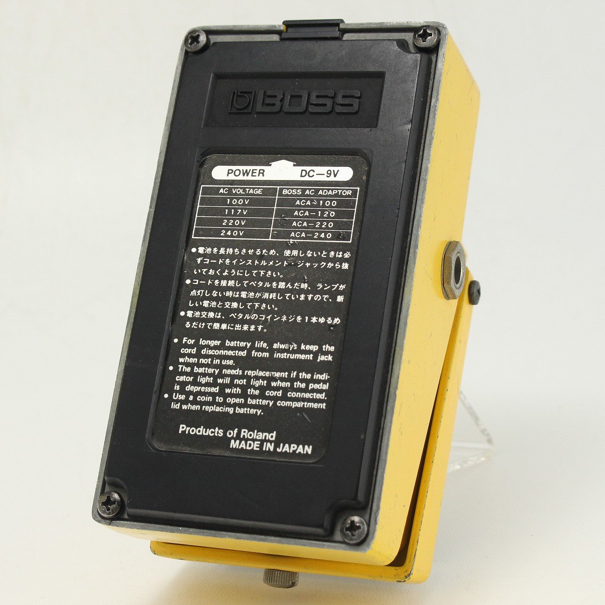 中古】 BOSS / OD-1 Over Drive NEC C4558C / 052-281D【御茶ノ水本店