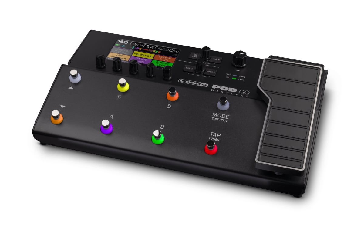 美品　line6 pod go wireless マルチエフェクター　ワイヤレス Line 6 / POD Go Wireless ライン6ラインシックス ワイヤレス マルチ