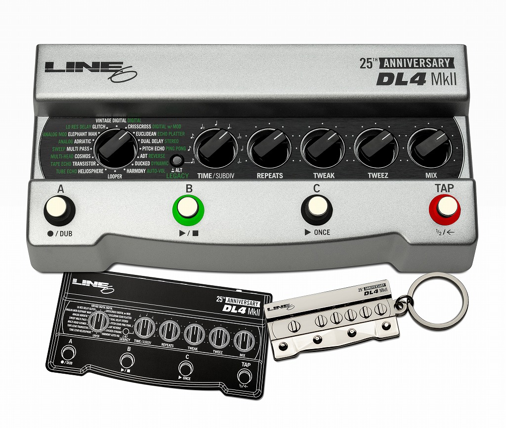 Line 6 DL4 MkII ディレイ・モデラー Line 6 DL4 MkII Delay Modeler Pedal | Sweetwater