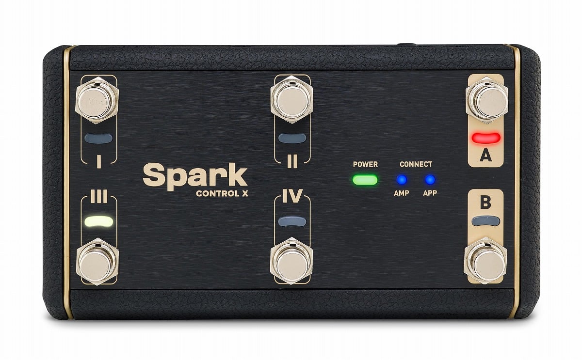 【新品同様】Spark Control X 6スイッチ ワイヤレス Positive Grid / Spark Control X ワイヤレスフットスイッチ 【新品