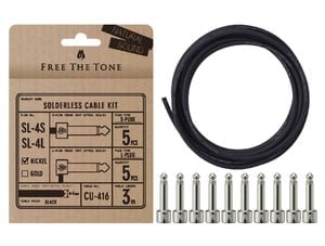 Free The Tone / SL-4SL-NI-55K Solderless Cable Kit パッチケーブル