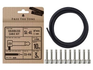 Free The Tone / SL-4L-NI-10K Solderless Cable Kit パッチケーブル