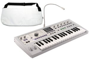 KORG コルグ / microKORG 2 メタリック・ホワイト (MK-2 MWH) SYNTHESIZER/VOCORDER《限定カラーモデル：専用ソフト・ケース付属》