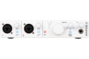 Arturia アートリア / MiniFuse 2 WH (ホワイト) 2イン/2アウト USB-C オーディオ＆MIDIインターフェイス