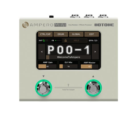 HOTONE / AMPERO Mini アンプモデラー マルチエフェクター