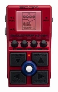 【無償オンラインユーザー登録で安心の3年間製品保証】ZOOM / MS-60B+ MultiStomp Bass Pedal ベース用 ストンプボックス