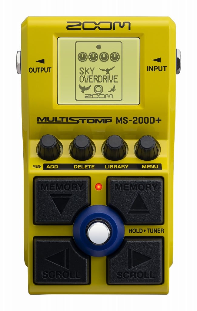 5/2購入 MS-200D+ マルチストンプ 無償オンラインユーザー登録で安心の3年間製品保証】ZOOM / MS-200D+