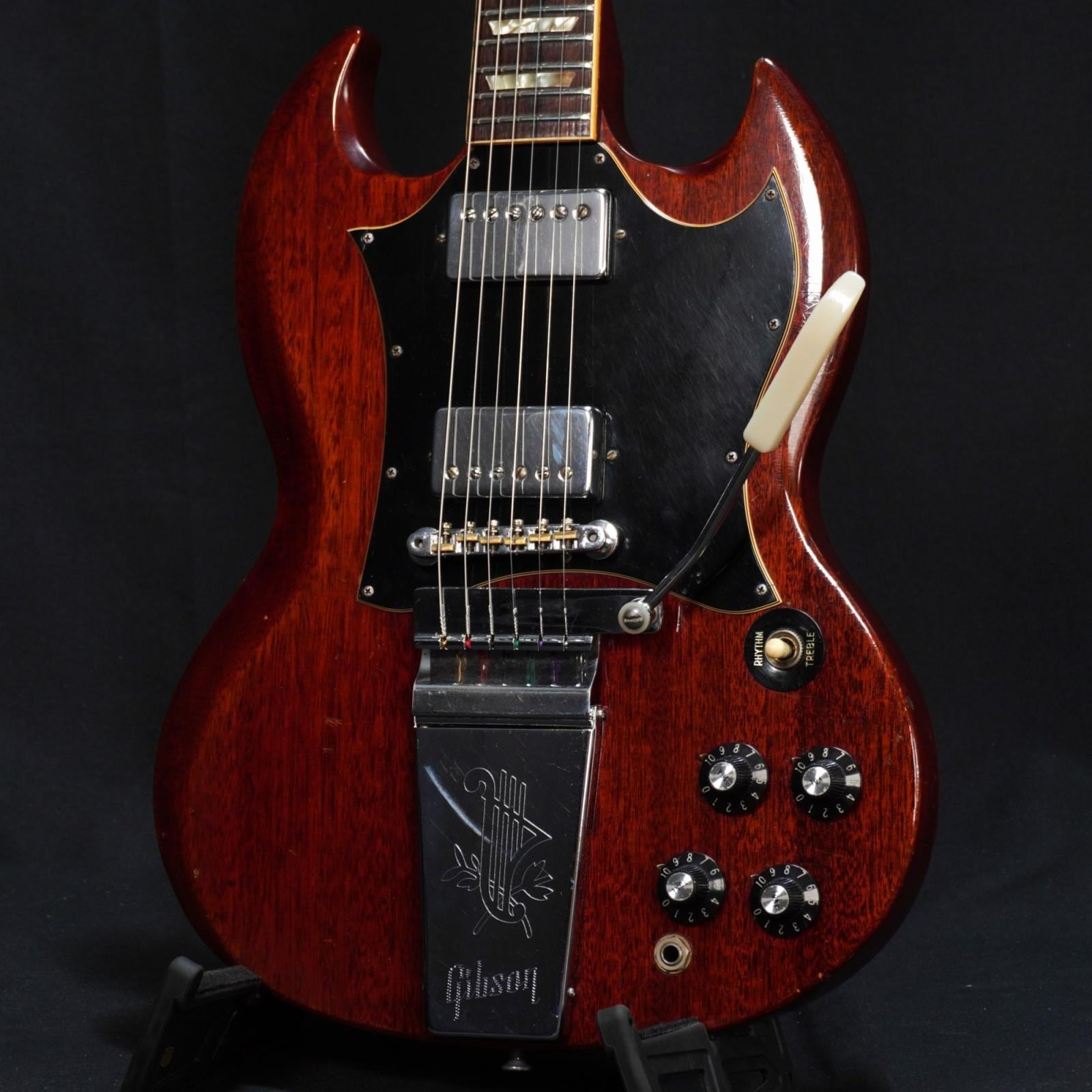 Vintage】Gibson / 1971年製 SG Standard w/Maestro Vibrola Cherry