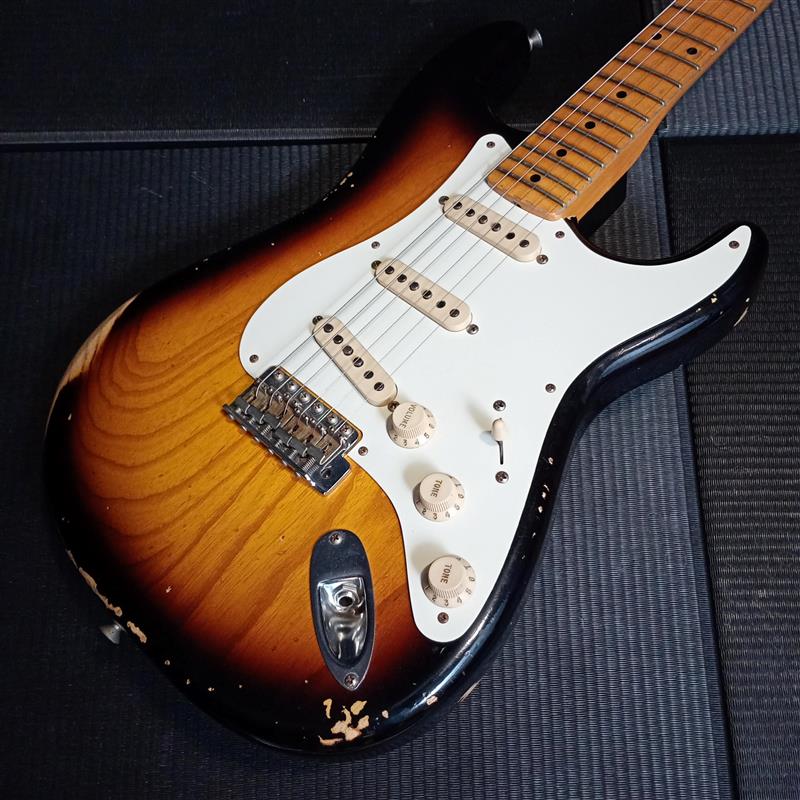 中古】Fender Custom Shop / 1957 Stratocaster Relic 2Tone Sunburst