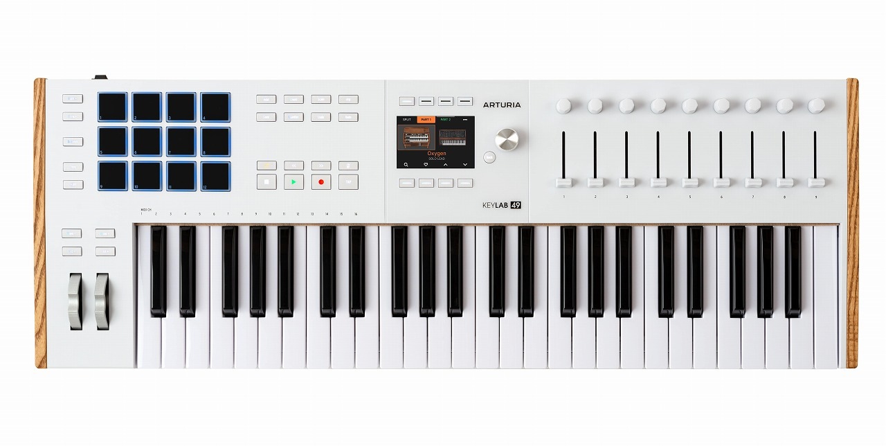【ケース付属】ARTURIA KeyLab 49 MK2 Mark2 ホワイト ケース付属】ARTURIA KeyLab 49 MK2 Mark2 ホワイト ケース付属