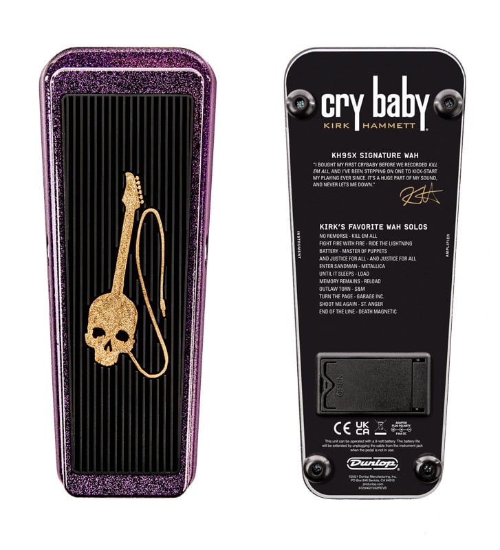 Jim Dunlop / KH95X Kirk Hammett Collection Cry Baby Wah カーク