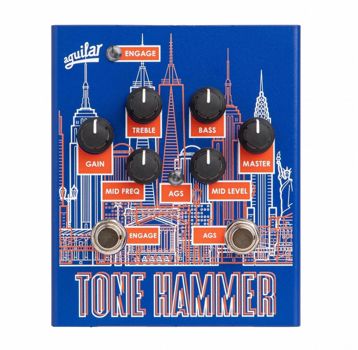 ベース aguilar TONE HAMMER LTD NYC Preamp aguilar / TONEHAMMER LTD NYC PREAMP/DIRECT BOX ベース用プリアンプ