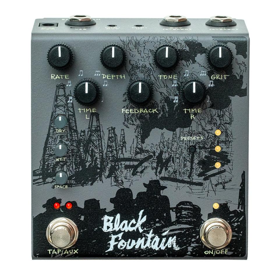 ギター Old Blood Noise Endeavors Black Fountain Old Blood Noise Endeavors / Black Fountain Stereo Slate Oil Can