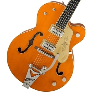 Gretsch / G6120T-59 Vintage Select Edition 59 Chet Atkins Hollow Body with Bigsby TV Jones Vintage Orange Stain Lacquer