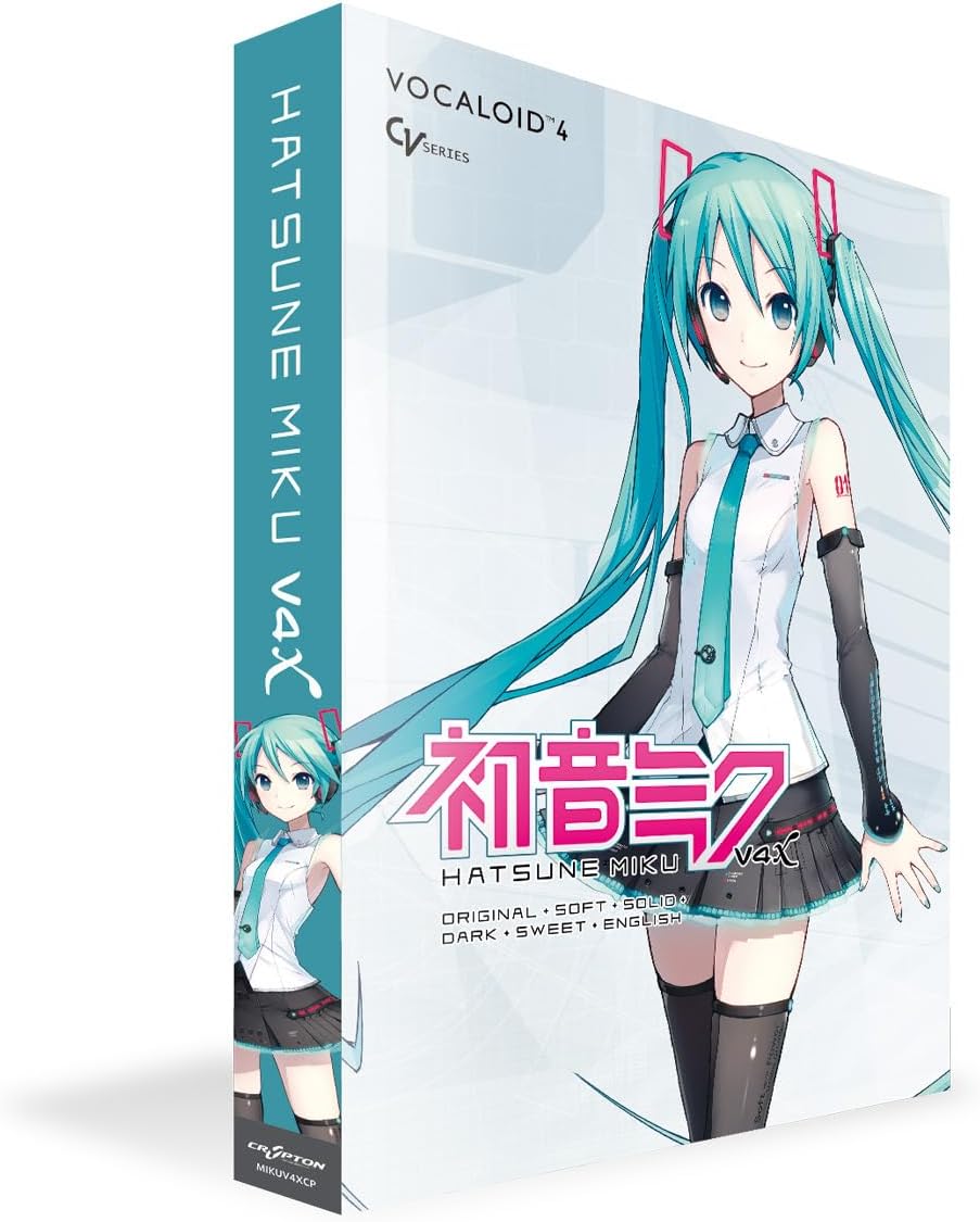 初音ミク　V4X　音声合成ソフト ＋ ガイドブック CRYPTON クリプトン・フューチャー・メディア / 初音ミク V4X (incl