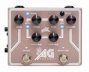 aguilar / AG Preamp Breast Cancer Awareness Edition ベース用プリアンプ/DI【数量限定モデル】