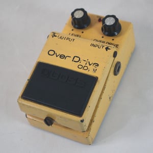 中古】 BOSS / OD-1 / NEC μPC4741C / 052-281B (銀ネジ/黒SW) MOD